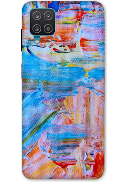 Deste Samsung Galaxy A42 Kılıf Boyama Baskılı Desenli Silikon Kılıf A++-8294
