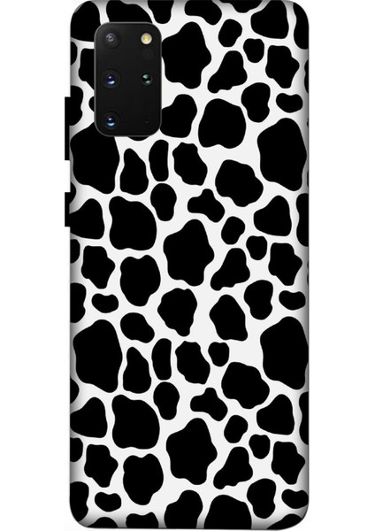 Deste Samsung Galaxy S20 Plus Kılıf Animal Baskılı Desenli Silikon Kılıf A++-8315