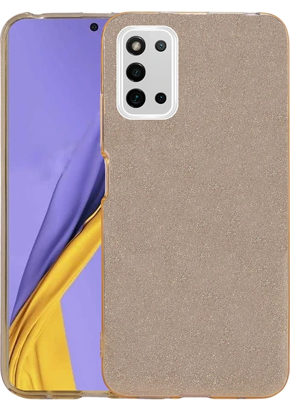 Kny Xiaomi Redmi 9c Kılıf Simli Parlak Shining Silikon