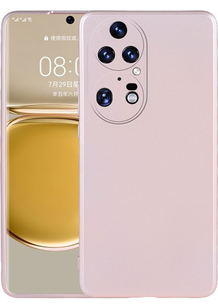 Huawei P50 Pro Kılıf Ultra Ince Mat Silikon