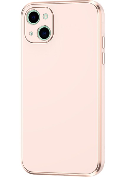 Apple Iphone 13 Kılıf Renkli Parlak Kenarlı Laser Bark Silikon