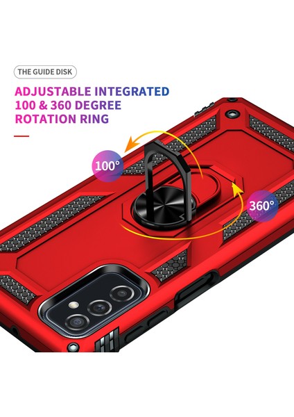 Samsung Galaxy M52 Kılıf Ultra Korumalı Yüzüklü Manyetik Standlı Vega Kapak modelleri