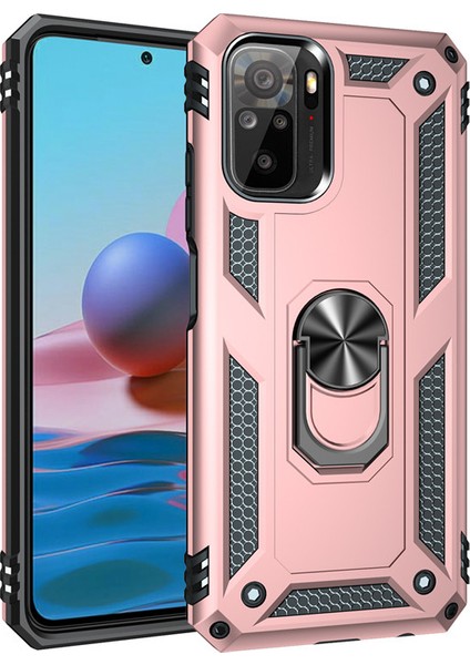 Xiaomi Poco X3 Gt Kılıf Ultra Korumalı Yüzüklü Manyetik Standlı Vega Kapak