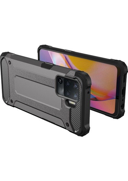 Oppo Reno 5 Lite Kılıf Çift Katmanlı Armour Case fiyatları