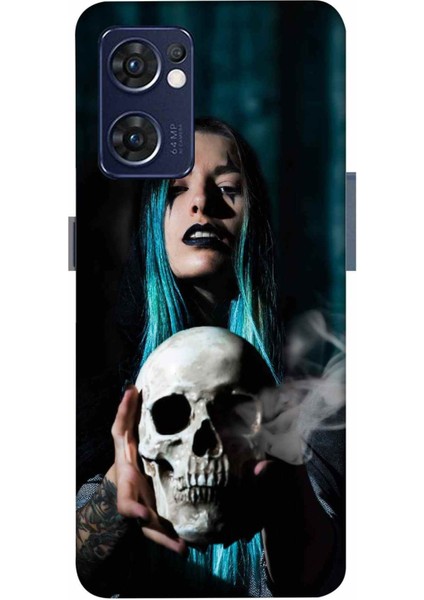 Oppo Reno 7 Kılıf Nefret Desenli Hd Baskılıf Silikon Kılıf - Nefret
