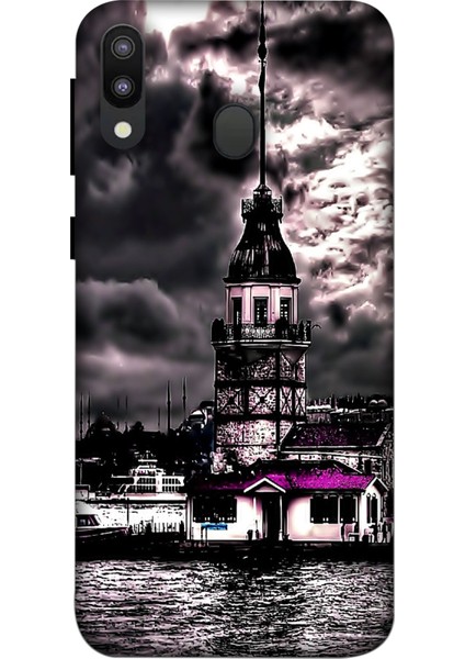Samsung Galaxy M20 Kılıf Baskılı Desenli Silikon Kılıf A++-7025