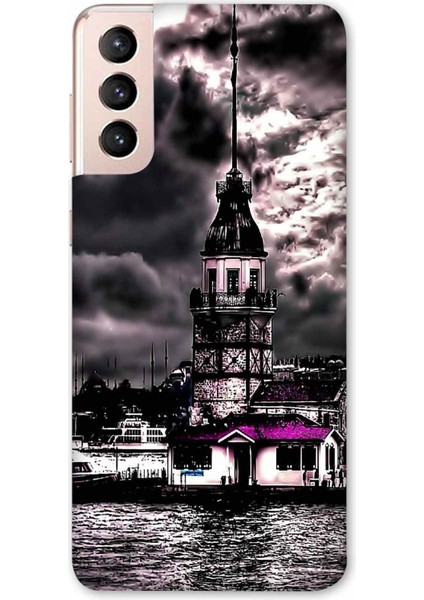 Samsung Galaxy S22 Plus Kılıf 7025 Desenli Hd Baskılıf Silikon Kılıf - 7025