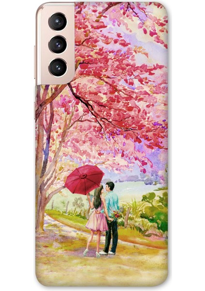 Samsung Galaxy S22 Plus Kılıf Sevgi Yolu Desenli Hd Baskılıf Silikon Kılıf - Sevgiyolu
