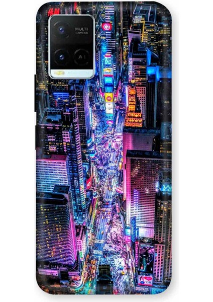 Vivo Y33S 4g Kılıf 7102 Desenli Hd Baskılıf Silikon Kılıf - 7102