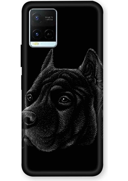 Vivo Y32 Kılıf Ail Köpek Desenli Hd Baskılıf Silikon Kılıf - Asilkopek