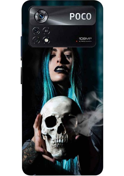 Xiaomi Poco X4 Kılıf Nefret Desenli Hd Baskılıf Silikon Kılıf - Nefret