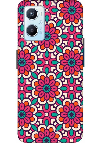 Oppo A96 Kılıf Luxury 1001 Desenli Hd Baskılıf Silikon Kılıf - LUXURY1001