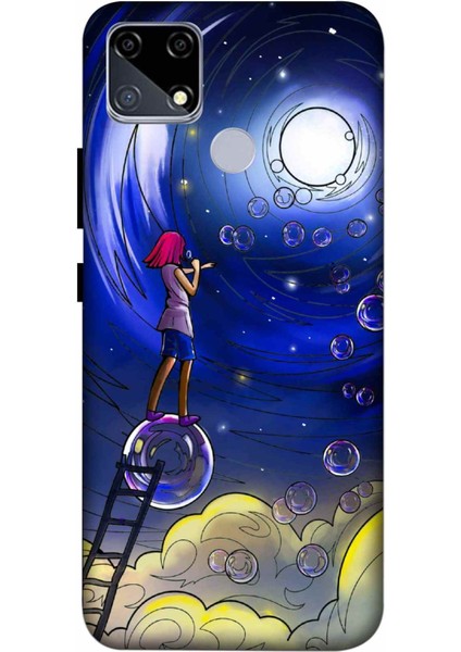 Oppo Realme C25 Kılıf 8928 Desenli Hd Baskılıf Silikon Kılıf - 8928