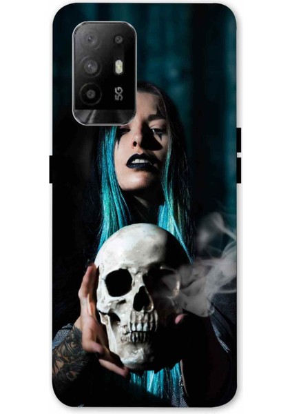 Oppo A95 Kılıf Nefret Desenli Hd Baskılıf Silikon Kılıf - Nefret