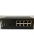 8 Port Bakır 8*10/100/1000 2*1000 Port Fiber Girişli 10 Port Endüstriyel Yönetilebilir Poe Switch Ons-8 1