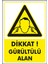 Uyarı ve Yönlendirme Levhaları " Dikkat Gürültülü Alan 25X35CM Dekota Levha 1