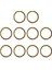 Ev/araba/el Sanatları Anahtarları Için 20 Paket 15MM Yuvarlak Metal Anahtarlama (Yurt Dışından) 1