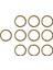 Ev/araba/el Sanatları Anahtarları Için 20 Paket 15MM Yuvarlak Metal Anahtarlama (Yurt Dışından) 5