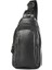 Erkekler Çok Fonksiyonlu Crossbody Çanta Siyah(Yurt Dışından) 1