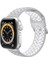 Zsunsky Shop Apple Watch Için 2 Adet Izleme Bantları, Spesifikasyon: 38/40MM S Gri+Beyaz(Yurt Dışından) 2