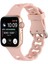 Apple Watch 7 45MM / 6 & Se & 5 & 4 44MM / 3 & 2 ve 1 42MM Için Kayış Pembe 1