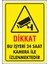 Uyarı ve Yönlendirme Levhaları " Dikkat Bu Işyeri Kamera ile Izlenmektedir" 25X35CM Dekota 1