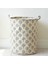 35X45CM Katlanır Drawstring Kirli Giysiler Çamaşır Sepeti Sarı (Yurt Dışından) 2