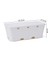 2 Pcs Masaüstü Soket Güç Veri Kablosu Bitirme Set Secutasyon Kutusu Beyaz (Yurt Dışından) 1