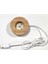 Işıklı Ahşap Kaideli Aşk Temalı Cam Küre 8cm*6cm 3