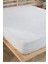 Pamuklu Fitted Sıvı Geçirmez Tulum Tek Kişilik Alez Beyaz Renk 100 x 200 Ölçüsünde 5