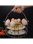 Steamer Raf Kolu ile 3 Katmanlı Paslanmaz Çelik Yığılmış Yumurta Buğulama Tutucu Mutfak Gadget Için Basınç Tencere Ts3 | (Yurt Dışından) 4