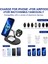 BW04 3IN1 Apple Kablosuz Wireless Hızlı Şarj Standı Watch Airpods iPhone Samsung Uyumlu (Kablosuz Şarj Standı)-Siyah 5