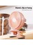 Klipsli Ultra Sessiz Mini USB Fan - Pembe (Yurt Dışından) 2