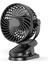 Klipsli Ultra Sessiz Mini USB Fan - Siyah (Yurt Dışından) 2