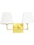 Ikili Gold Krem Şapkalı Aplik MOD-4471-APLG 1