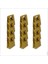 El Geçmeli Karton Çanta 16 x 12 x 6 Cm, Mat Altın - 12 Adet 1
