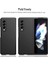Galaxy Z Fold4 Deri Telefon Kılıfı - Altın (Yurt Dışından) 4