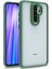 Xiaomi Redmi Note 8 Pro Kılıf Renkli Silikon Kenarlı Arkası Şeffaf Flora Kapak 1