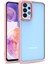 Samsung Galaxy A23 Kılıf Silikon Kenarlı Arkası Şeffaf Flora Kapak 1