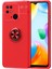 Xiaomi Redmi 10C Kılıf Yüzüklü Manyetik Ravel Silikon 1