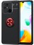 Xiaomi Redmi 10C Kılıf Yüzüklü Manyetik Ravel Silikon 1