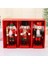 3pcs 3.9 Inç Mini Ahşap Fındıkçı Asker Süsleri Seti Asılı Bebek 2