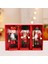 3pcs 3.9 Inç Mini Ahşap Fındıkçı Asker Süsleri Seti Asılı Bebek 4