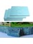 5 Paket 295X395X30MM Köpük Levha Tabakası Modeli Bina Doğal Diy Taban Mavi 29.5X39.5X3CM Mavi 4