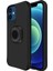 Apple Iphone 12 Kılıf Karbon Desenli Lux Yüzüklü Timo Kapak 1