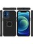 Apple Iphone 12 Kılıf Karbon Desenli Lux Yüzüklü Timo Kapak 5