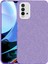 Samsung Galaxy A03S Kılıf Simli Parlak Shining Silikon 1