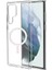 Samsung Galaxy S22 Ultra Kılıf Ultra Korumalı Şeffaf Magsafeli Tagsafe Silikon 1