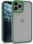 Apple Iphone 11 Pro Kılıf Silikon Kenarlı Arkası Şeffa Renkli Flora Sert Kapak 1