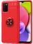 Samsung Galaxy A03S Kılıf Yüzüklü Manyetik Ravel Silikon 1